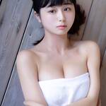 バスタオル一枚という丸腰姿を披露【栗田恵美さん/2020年11月24日】