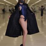 新ファッション「競泳水着コート」を披露【紗雪さん／2020年12月31日】