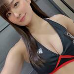 「わたしたちも盛り上げますよー」RISEラウンドガールのコスチューム姿を披露【清瀬汐希さん/2021年1月30日】