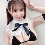 「最近お気に入りのメイド衣装」フォロワー様2.7万人突破を報告【水沢まいさん/2021年5月3日】