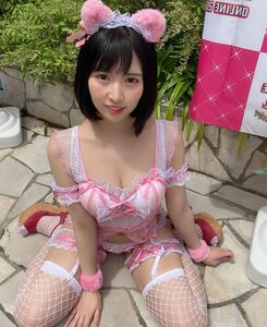 「おすわりねこちゃん」猫耳グラビアショットでファンを魅了【池田ゆうなさん/2021年5月6日】