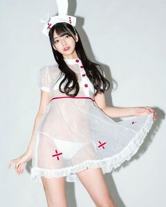 「診察されたい人点呼しまーす 笑」セクシーナースコスプレ姿でファンを魅了【藤田いろはさん/2021年6月2日】