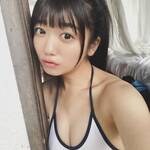 「アヒル口かわゆす」「最高」”ちっちゃめ”スクール水着姿にファン歓喜【石井ひなこさん/2021年6月9日】