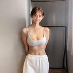 「セクシー過ぎる」「表情がスッキリ爽やかー」美ボディグラビアショットにファン歓喜【絃花みきさん/2021年10月26日】