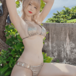 「素晴らしいお姿」「めっちゃ素敵」ゴールドビキニショットにファン歓喜【羽生ゆかさん/2022年8月27日】