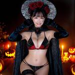 くりえみ、魅惑の「妖艶魔女」に大変身!「Happy Halloween」