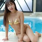 七海まり、決意のゴールドビキニ姿で「ミスアクション」挑戦を報告！「グランプリを本気で取りに行きたい」