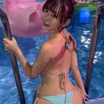 双葉りせ、究極の「桃尻」プロポーションを公開! 「今年一番伸びた写真を貼る」にファン熱狂