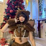 もこもこクマさんに変身！ 純米あやの、クリスマス感あふれる「可愛すぎる」最新ショットでファンを魅了