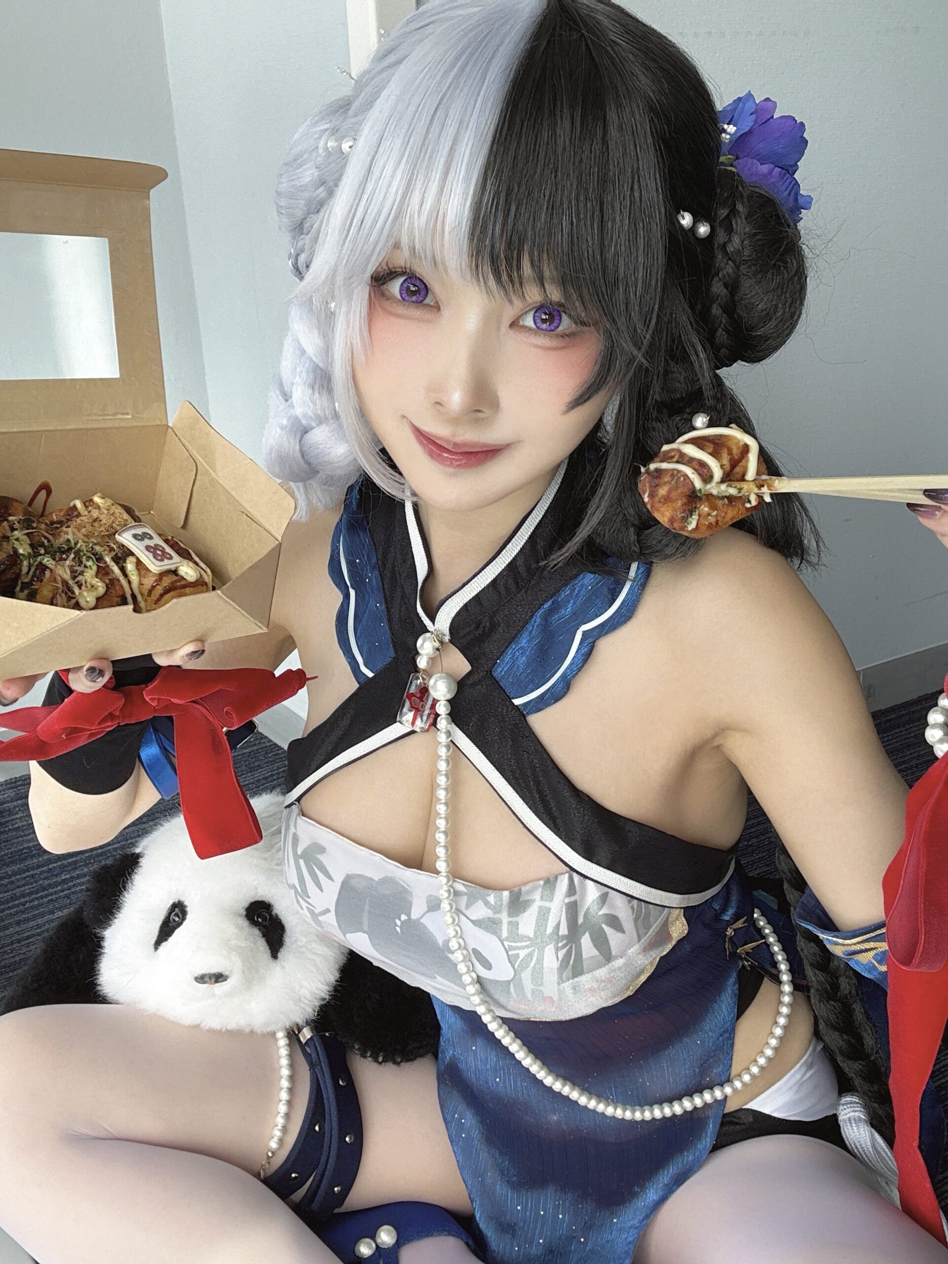「たこ焼きおいしい！」 シスル、雀魂イベントで可愛すぎるチャイナ服姿を披露しファン悶絶