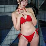 「赤似合う？」 るか、ミスSPA!2025グランプリの貫禄漂う“情熱の赤ビキニ”姿を披露！