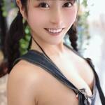 「絶妙横乳」 丸山りさ、デニムのオーバーオールから溢れ出す“メロン級”の曲線美！1/31イベントへ期待高まる衝撃ショット