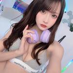 「Kokomo撮影会ありがとう」 七海うりん、グレーのアンダーウェア×パープルヘッドセットで魅せる至高の「ゲーマー女子」オーラの衝撃!