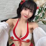 「撮影会ありがとうございました🫶🏻」 もものすけ、狐耳×赤白チャイナ風水着で魅せる至高の「あざと可愛い」と、眩いヒロインスマイルの衝撃！