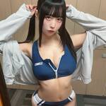 「ブルマ好き…?」 雛なの、紺色の至高セパレート・ブルマで魅せる、圧倒的な透明感と「究極のウエストライン」の衝撃!